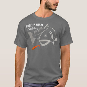 T-shirt Pêche en mer profonde, Reel Cool Papa, Fish Lover