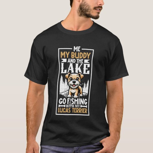 T-shirt Pêche et Lucas Terrier (Devant)