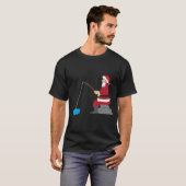 T-shirt Pêche et Noël (Devant entier)