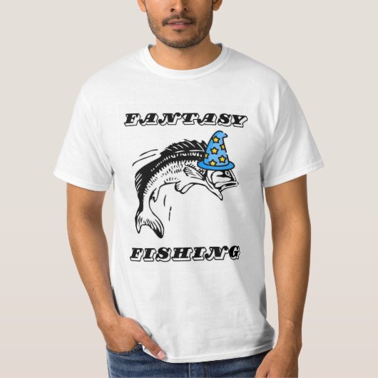 T-SHIRT PÊCHE FANTAISIE (Devant)