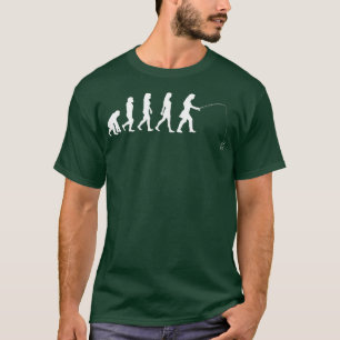 T-shirt Pêche Femme Pêcheur Filles Pêcheur Évolution