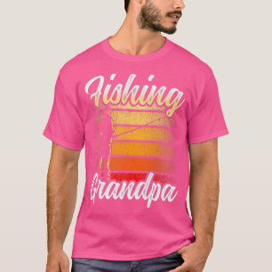 T-shirt Pêche grand-père poisson dit Fisher Fisherman Gran