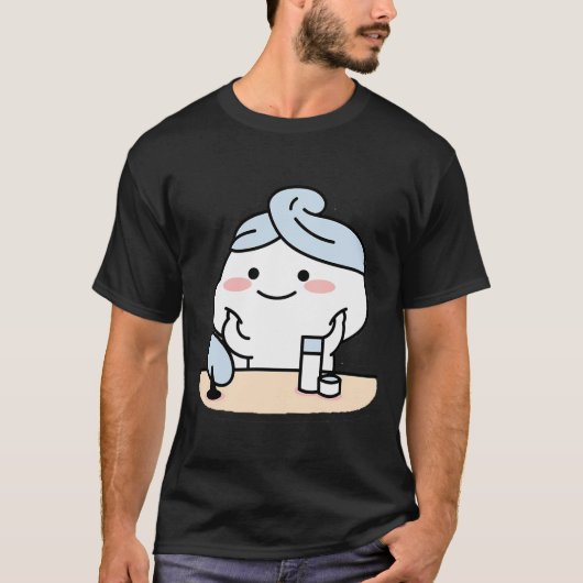 T-shirt Pêche heureuse attrape et relâche (Devant)