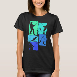 T-shirt Pêche Hommes Enfants Garçons Poissons