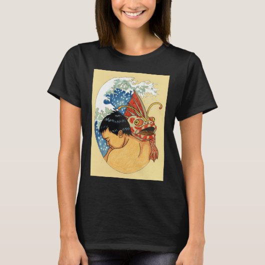 T-shirt Pêche idiot (Devant)