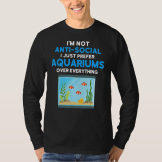 T-shirt Pêche Je Préfère Juste Aquariums Aquarist