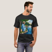 T-shirt Pêche Jésus (Devant entier)
