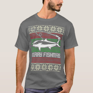 T-shirt Pêche laide Sweatshirt Noël Joyeux Pêche It