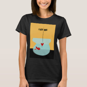T-shirt Pêche-moi - avec légende