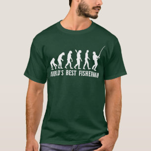 T-shirt Pêche Mondes meilleur pêcheur