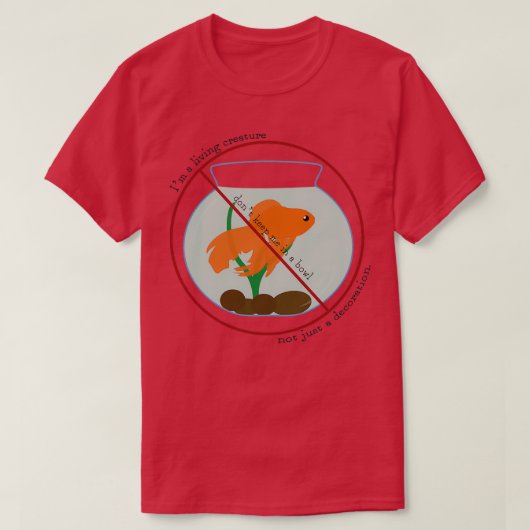 T-shirt Pêche non décorative (Design devant)