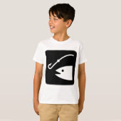 T-shirt pêche obtenir une bouchée (Devant entier)