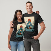 T-shirt Pêche ou moi drôle (Unisexe)