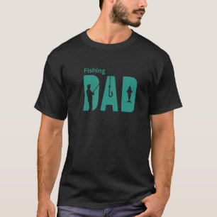 T-shirt Pêche papa Bateau de pêche cool Crochet Appât Pêch