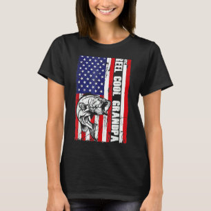 T-shirt Pêche Papy Fisher Grand-Père Petit-Fils Père