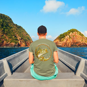 T-shirt Pêche Partie Gros Bass Prend L'appât Cadeau Sporti