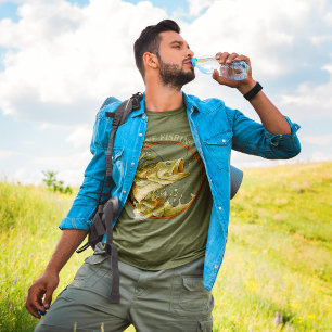 T-shirt Pêche Partie Gros Bass Prend L'appât Cadeau Sporti