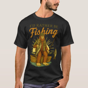 T-shirt Pêche Patriotique 4 Juillet Hommes Drapeau América