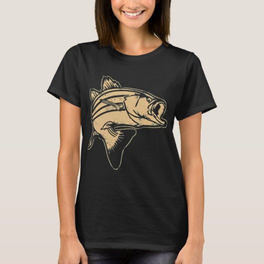T-shirt Pêche - Pêche (Devant)