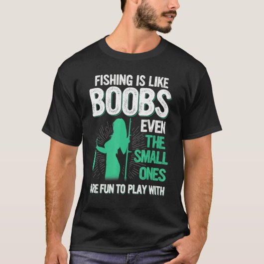 T-shirt Pêche Pêche coquine (Devant)