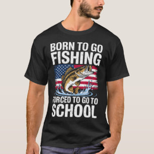 T-shirt pêche pêche poisson amérique etats-unis poisson fi