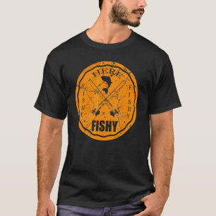 T-shirt Pêche Pêcheur Bass Truite Canne à Pêche