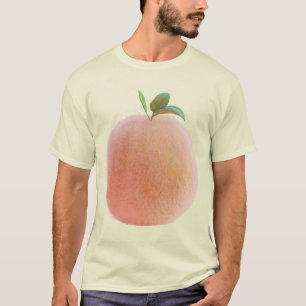 T-shirt Pêche Peluche - Plush Peach