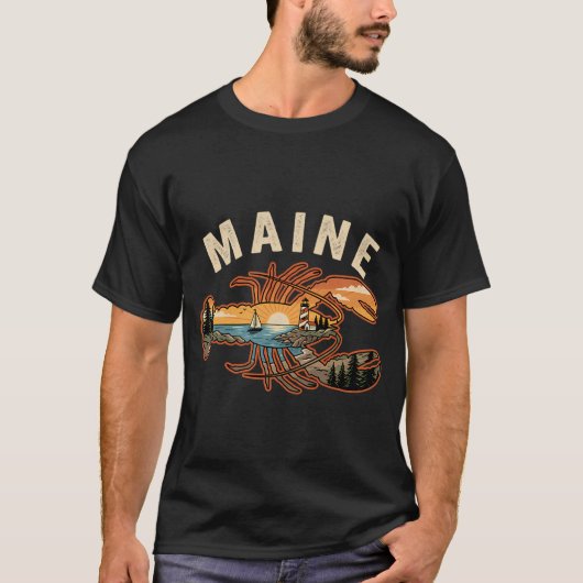 T-shirt Pêche Permis USA (Devant)