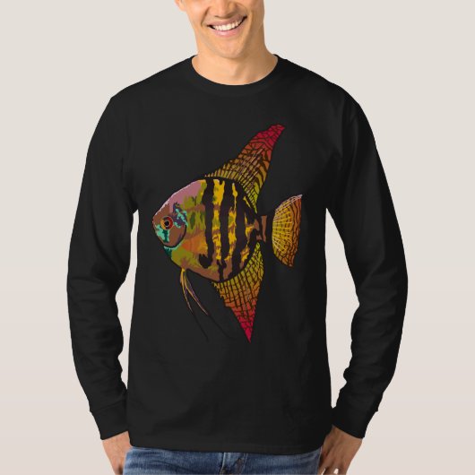 T-shirt Pêche Poisson-ange (Devant)