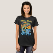 T-shirt Pêche Pop Pop vraiment cool (Devant entier)
