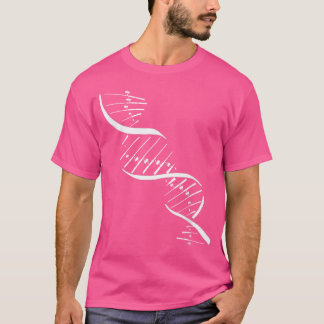 T-shirt Pêche Pour Garçons Hommes Pêche Bande Dna Séquence
