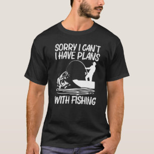 T-shirt Pêche Pour Hommes Femmes Pêcheuse Bait Bateau Voya