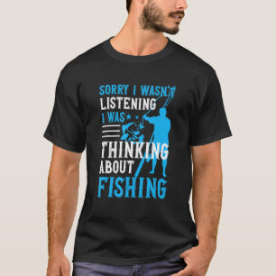 T-shirt Pêche Pour Hommes Femmes Truite Bass Bateau Vacanc