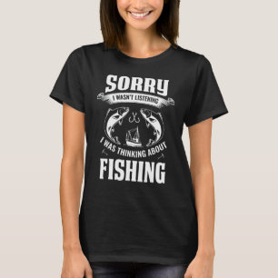 T-shirt Pêche Pour Hommes Femmes Truite Bass Pêcheur Vacan