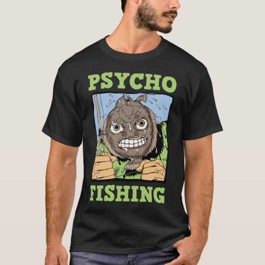 T-shirt Pêche Psycho (Devant)