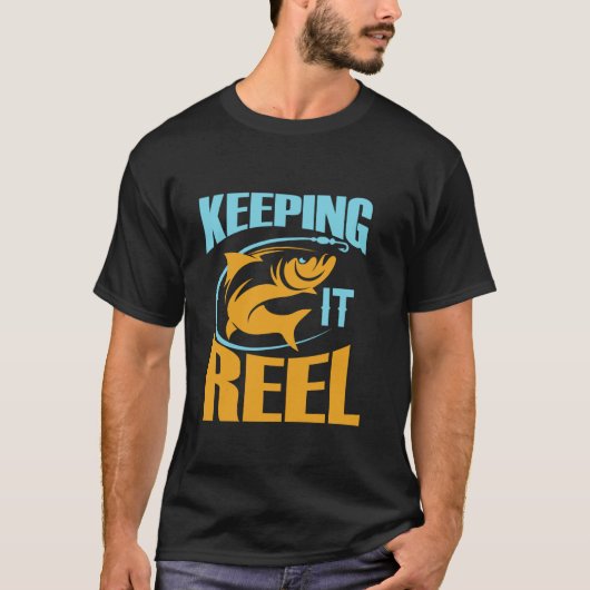 T-shirt Pêche restant vraiment cool (Devant)