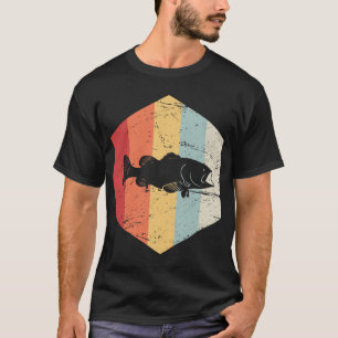T-shirt Pêche rétro au bass