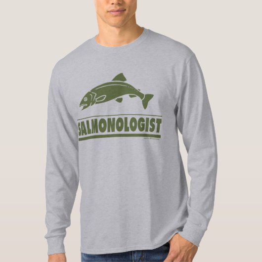 T-shirt Pêche Saumon (Devant)