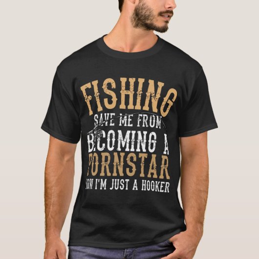 T-shirt pêche sauve moi (Devant)