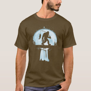 T-shirt Pêche Sous La Lune Bleue