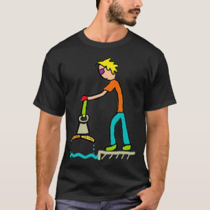 T-shirt Pêche sur aimant _1
