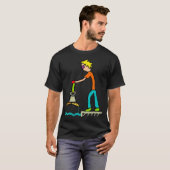 T-shirt Pêche sur aimant _1 (Devant entier)
