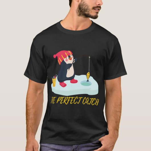 T-shirt Pêche sur glace (Devant)