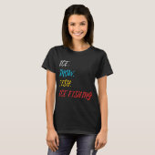 T-shirt Pêche sur glace (Devant entier)