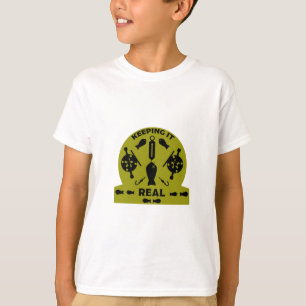 T-shirt Pêche sur la rivière sauvage