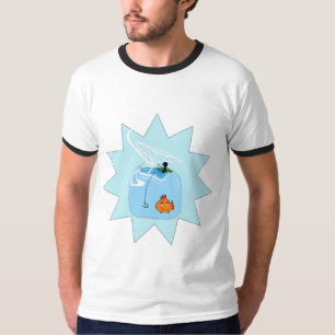T-shirt Pêche sur le gros - Customisé