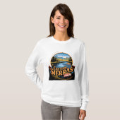 T-SHIRT PÊCHE SUR LE SITE DE LA COLLINE (Devant entier)