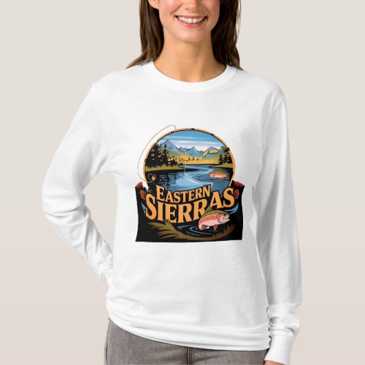 T-SHIRT PÊCHE SUR LE SITE DE LA COLLINE (Devant)
