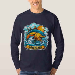 T-SHIRT PÊCHE SUR LES ÎLES LONGUES