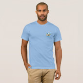 T-SHIRT PÊCHE SURF BLUEDOG (Devant entier)